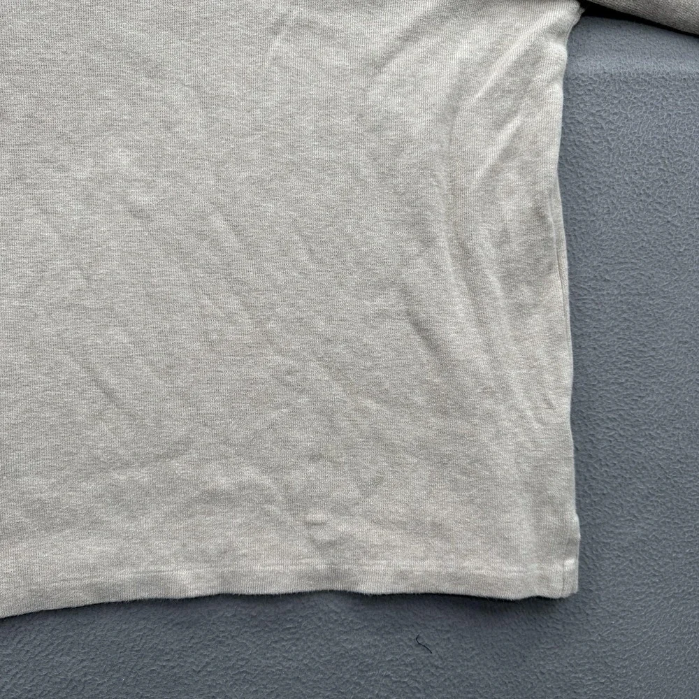 Polo Ralph Lauren Sweatshirt Mens XL Beige 1/4 Zip Mock Neck Cotton‎ Pullover
